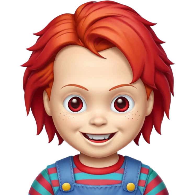 Un emojin de chuky emoji