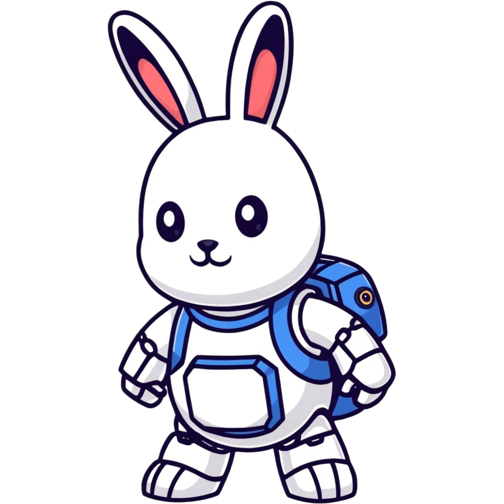 rabbit robot emoji
