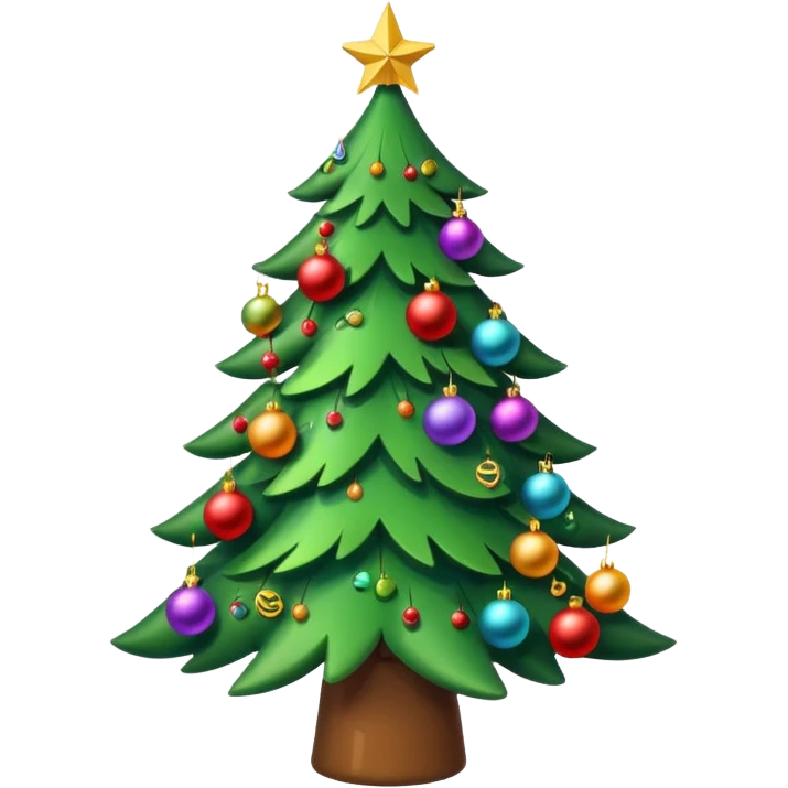 Chrismas tree emoji