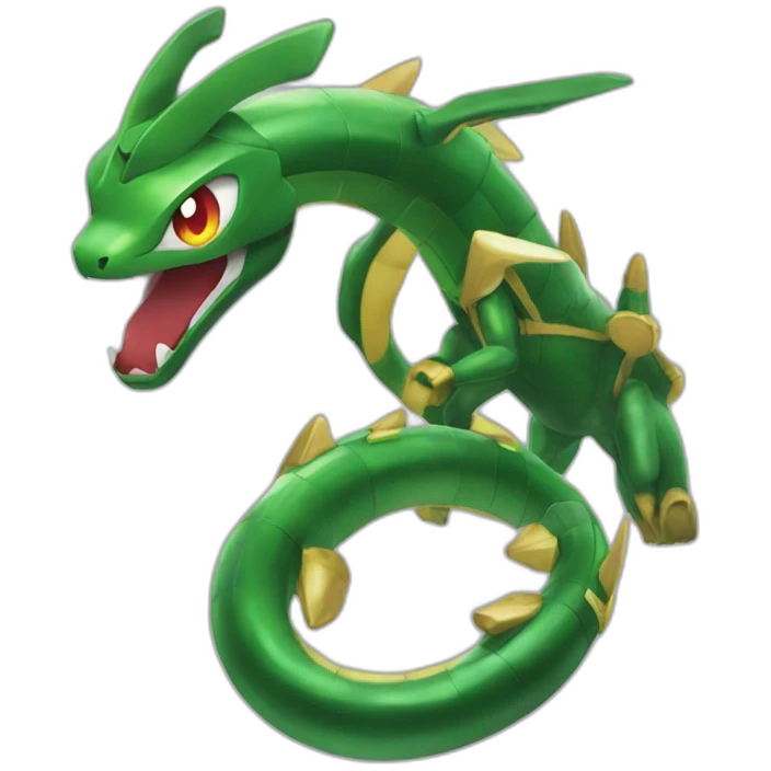 Shiny Rayquaza emoji