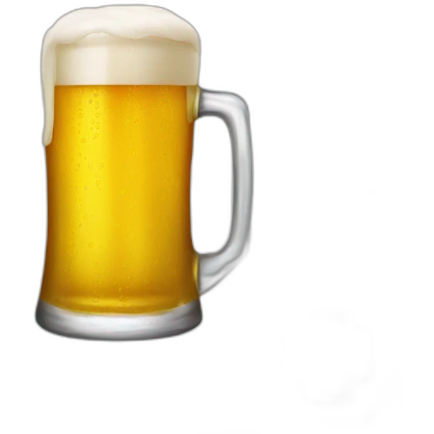 Ukrainian beer emoji