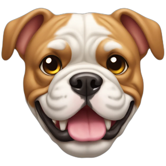 bull dog emoji