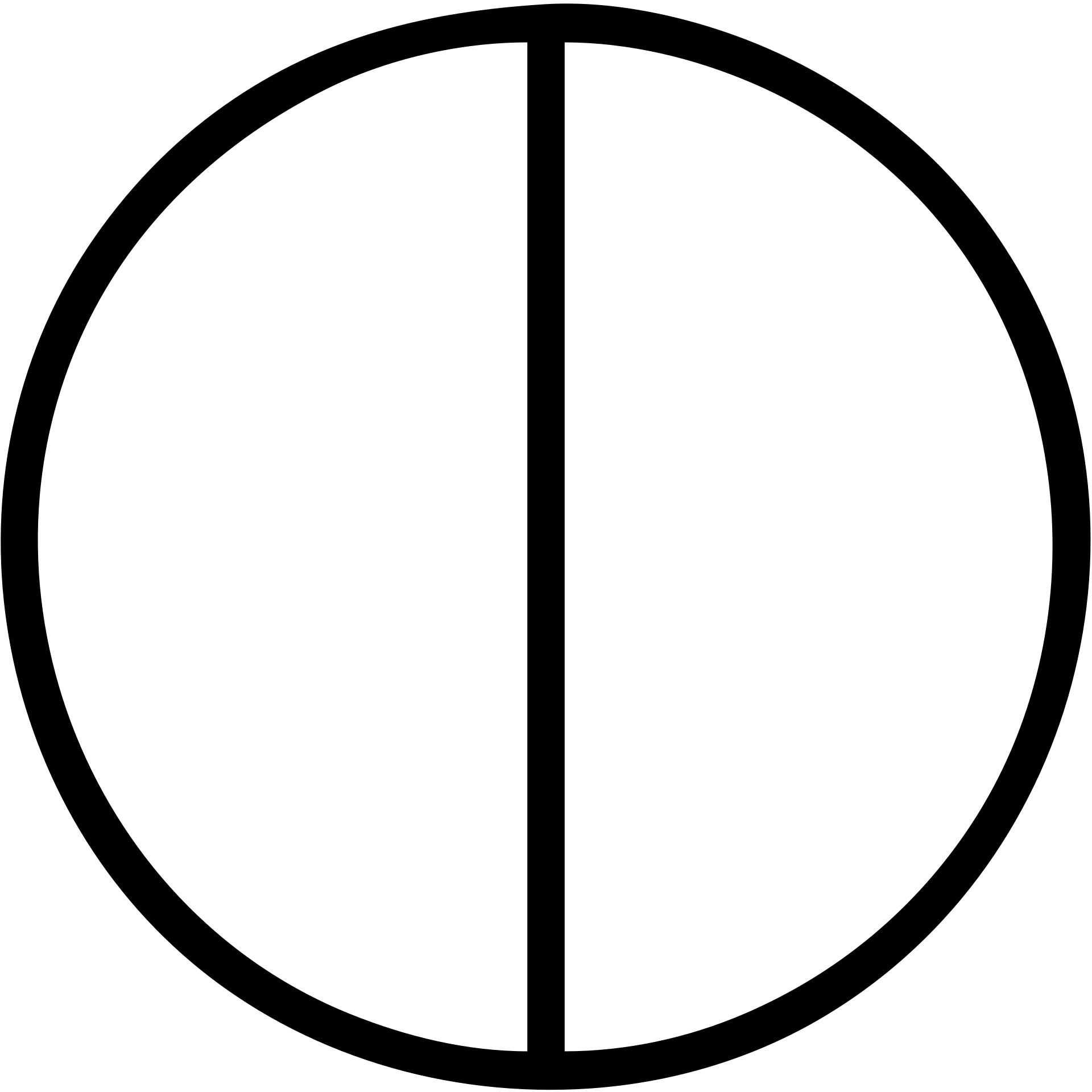 circular icon half-filled with yellow emoji