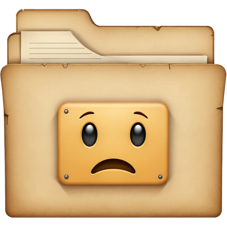 Top secret file emoji
