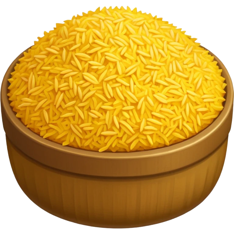 yellow rise food emoji