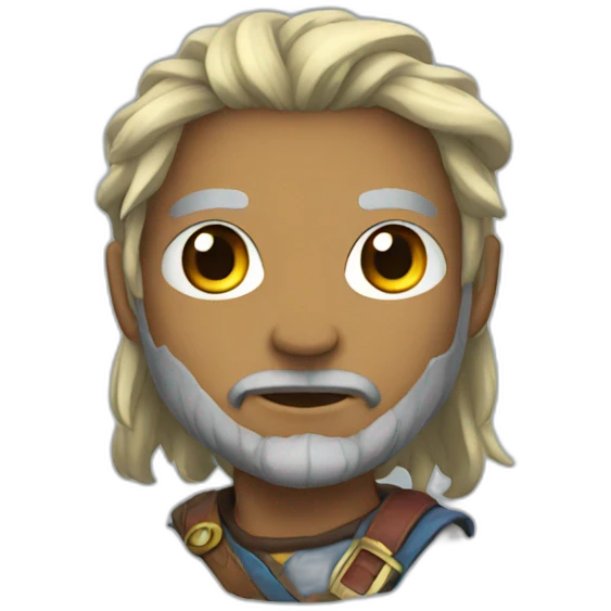 an colorful RPG character emoji