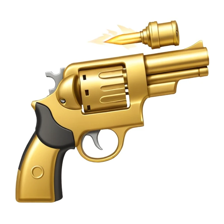 Money gun Animated like the one on Tik tok emoji