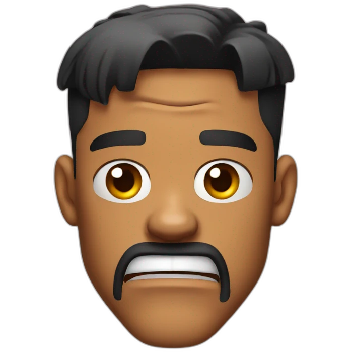will smith angry head emoji