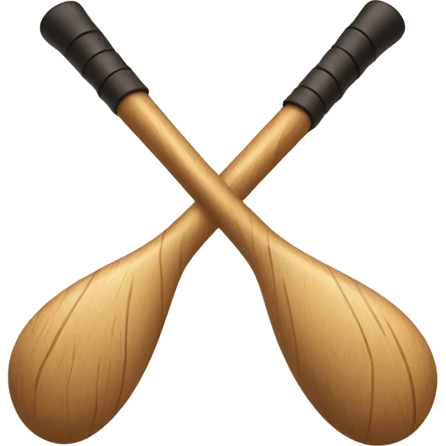 Wooden club emoji