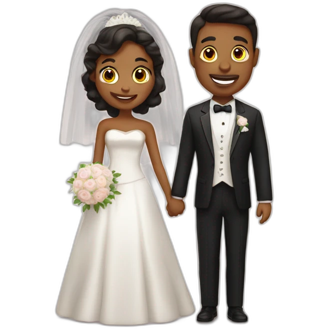 Just married emoji