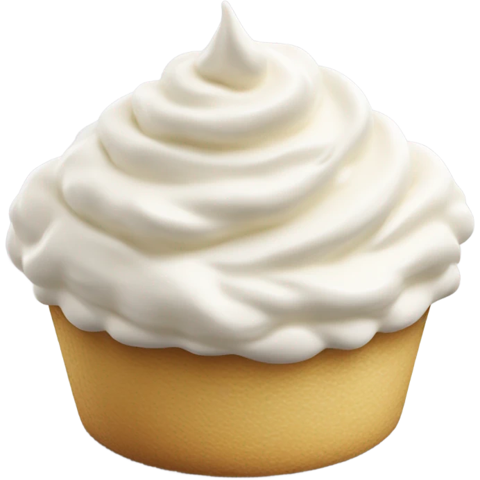 chantilly cream  emoji