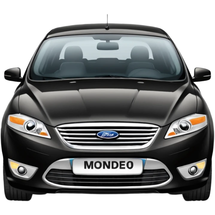 2011 black ford mondeo  emoji