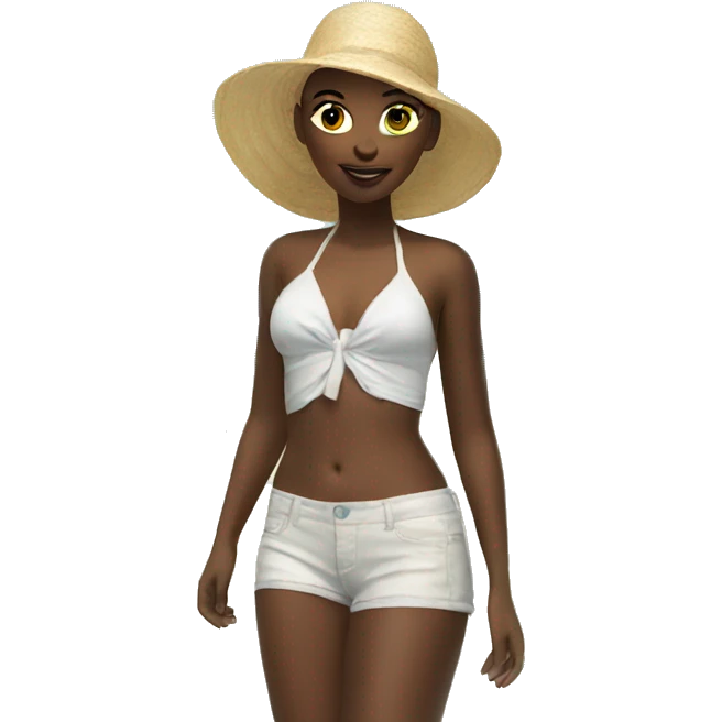 beach model emoji