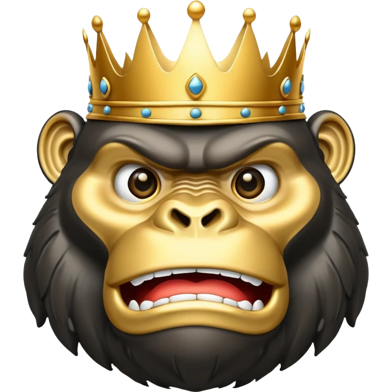 King kong crowne emoji