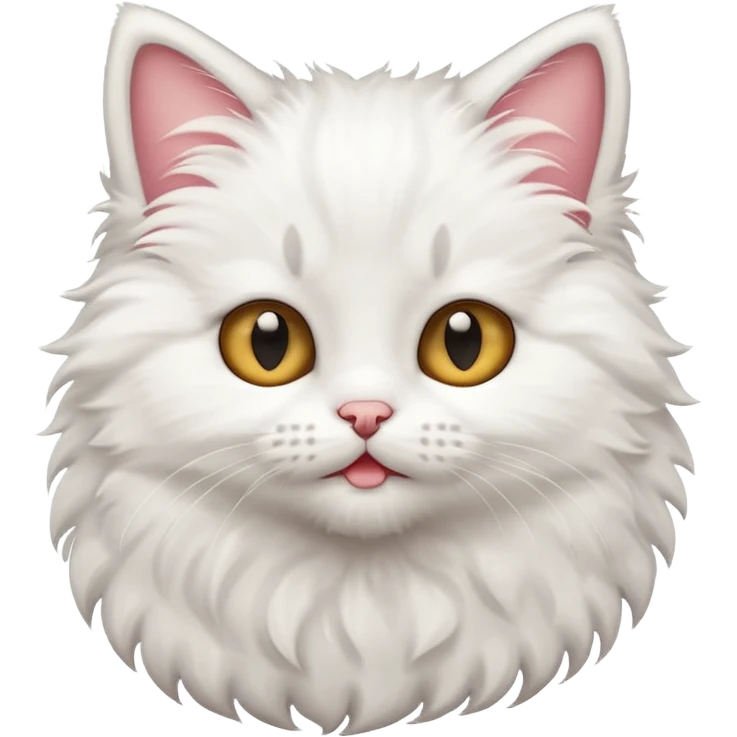 fluffy kitten emoji