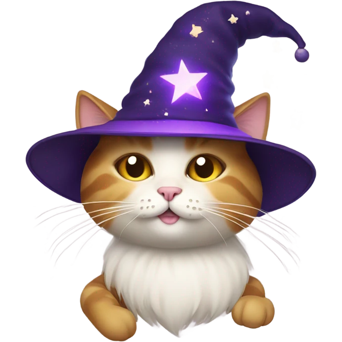 Cat wearing what emoji
