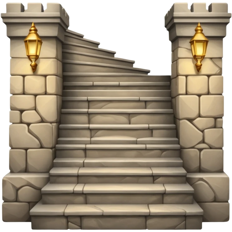 the royal castle stairs emoji