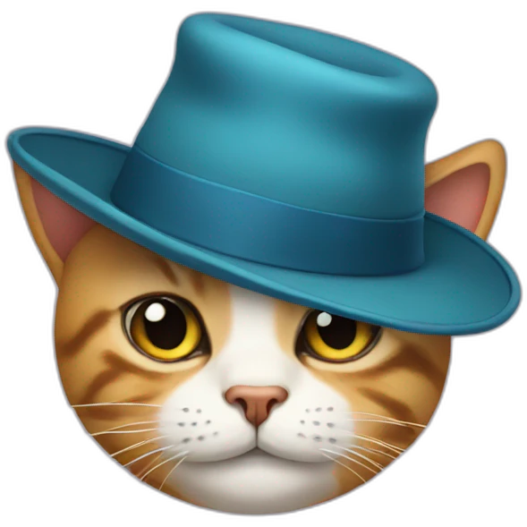cat in a hat emoji