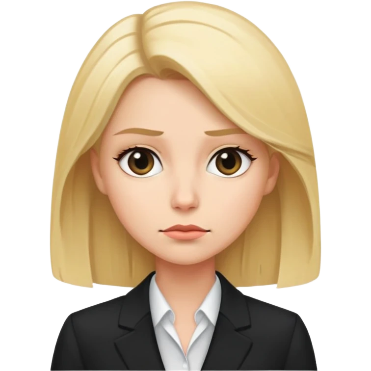 Mafia blondes woman emoji