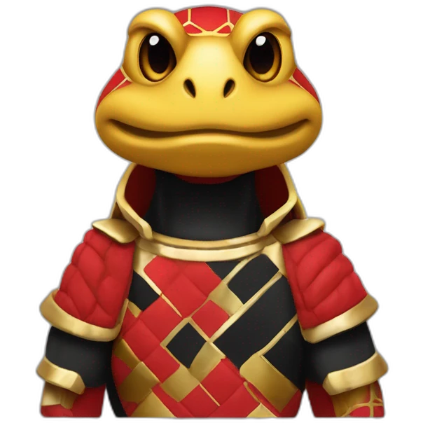 University of Maryland Mascot Testudo the terrapin, Red shell diamond back colors matching maryland flag red gold black yellow emoji