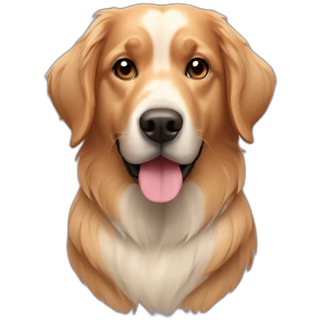 dog breed hovawart emoji