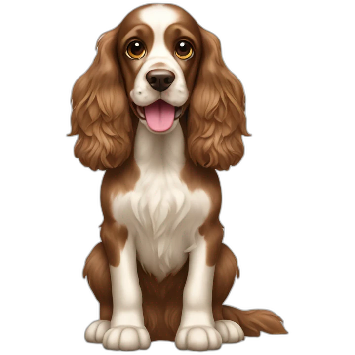 english cocker spaniel emoji