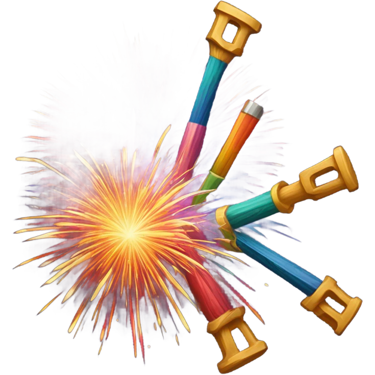 Master mason fireworks emoji