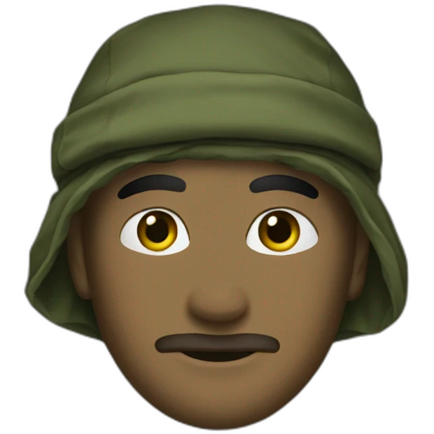 army bandana emoji