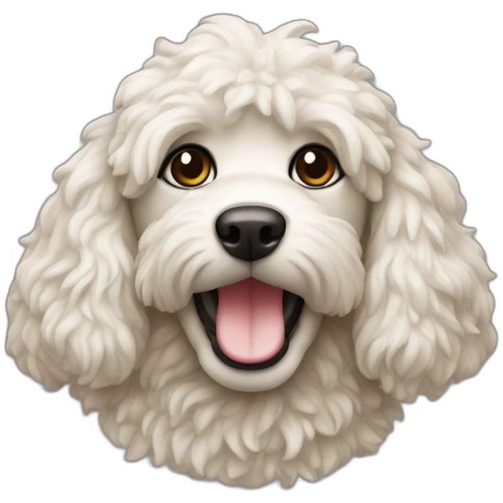 Caniche toy emoji