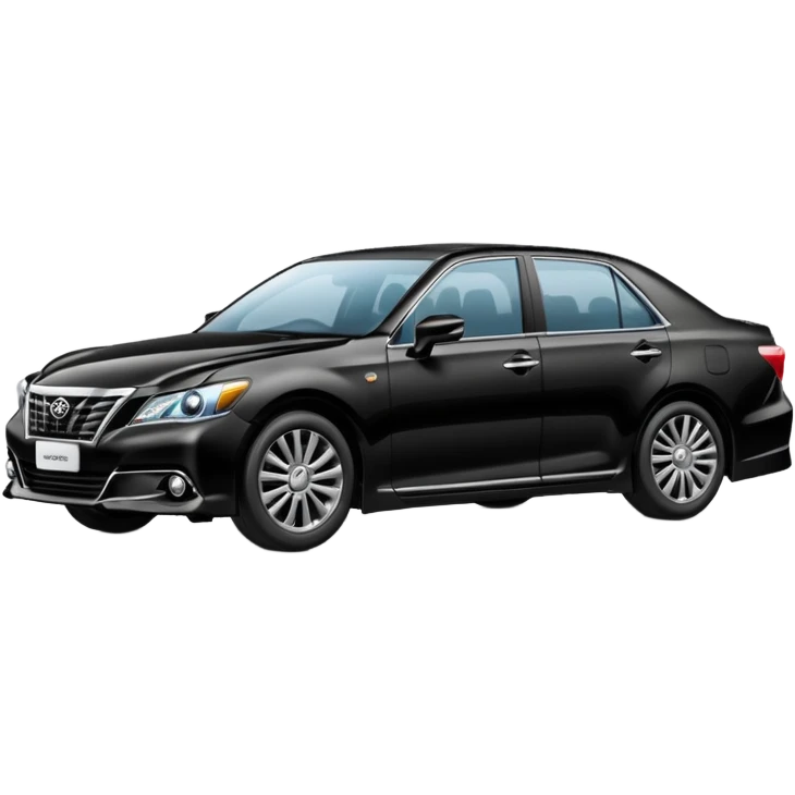 Toyota crown athlete black emoji