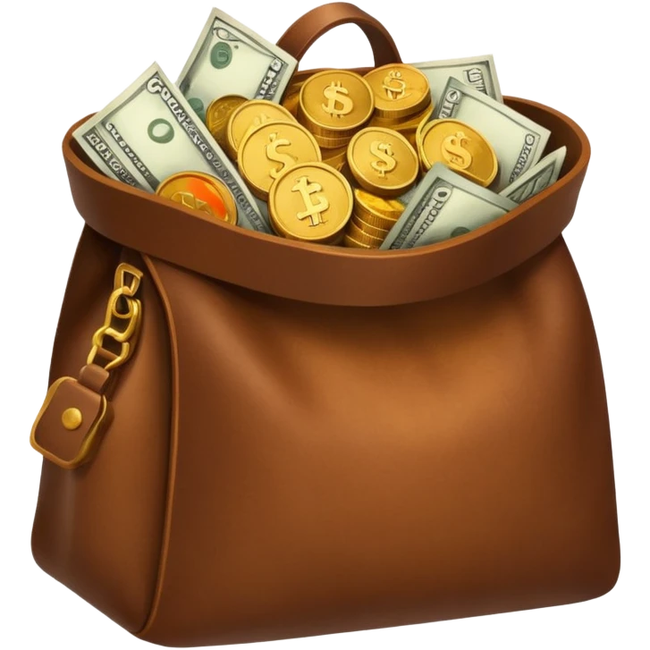 saco de dinheiro emoji
