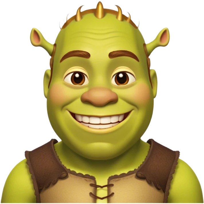 Shrek piss emoji
