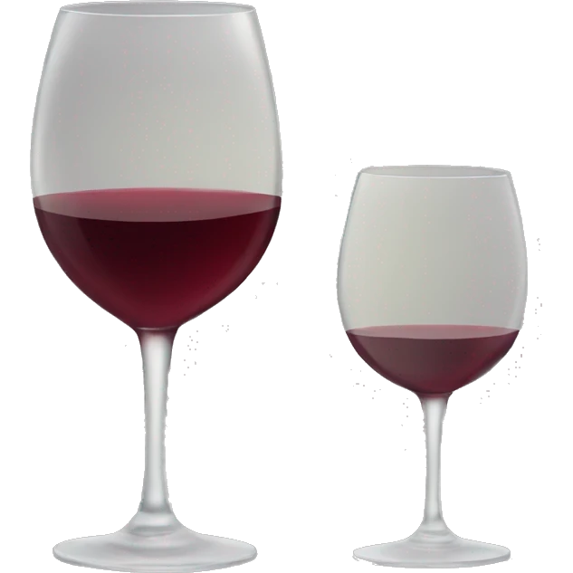 Glass of wine emoji