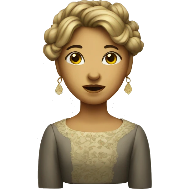 quince with face emoji