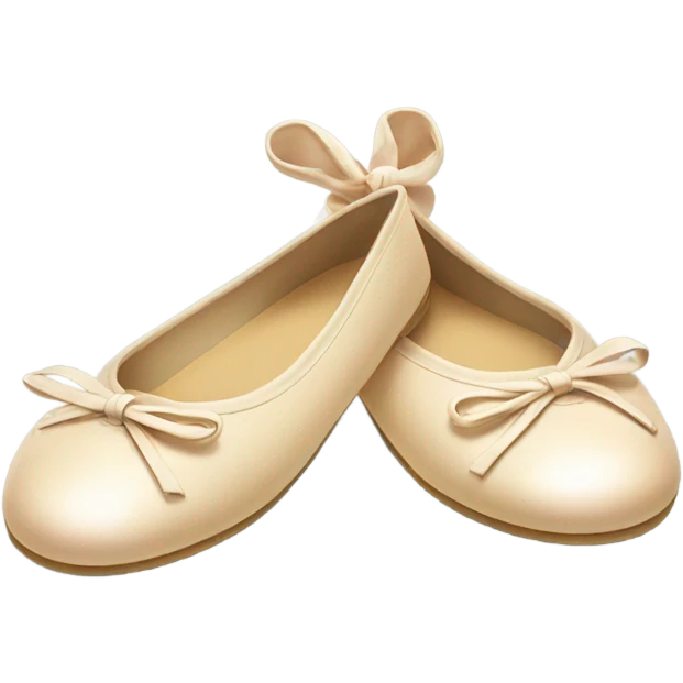 Chanel ballet flats emoji