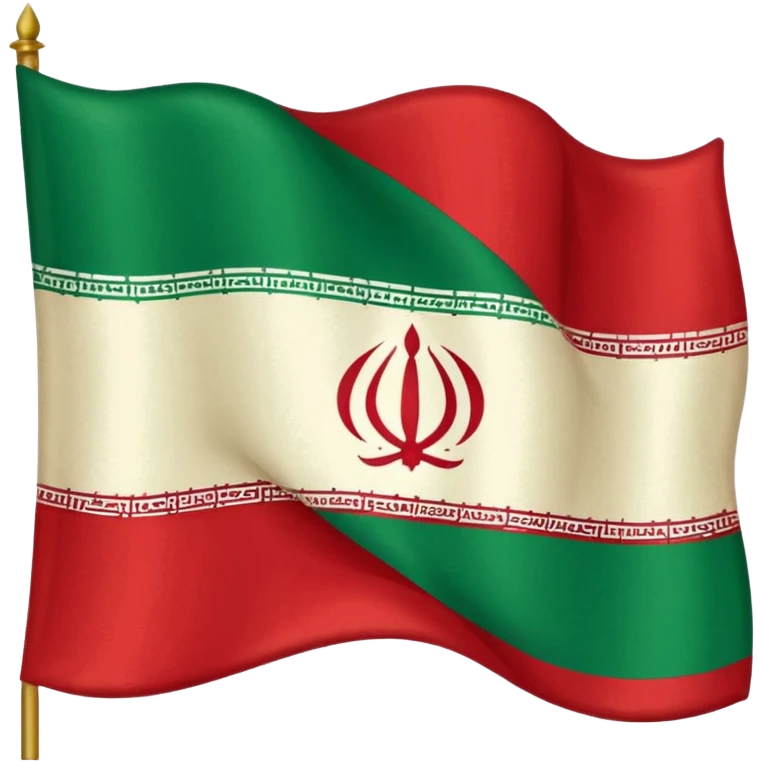 Old iran flag icon emoji