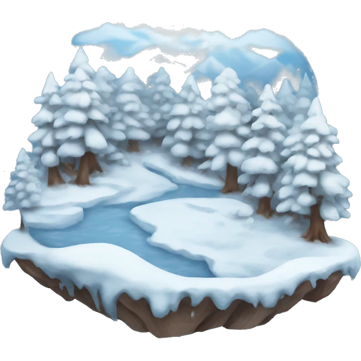 Winter nature emoji