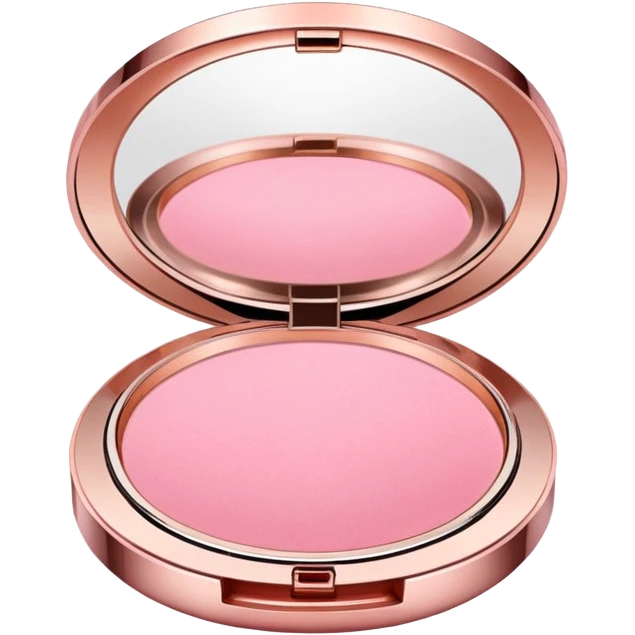 pink powder compact emoji