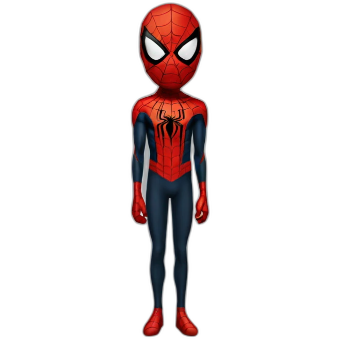 Spiderman black  emoji