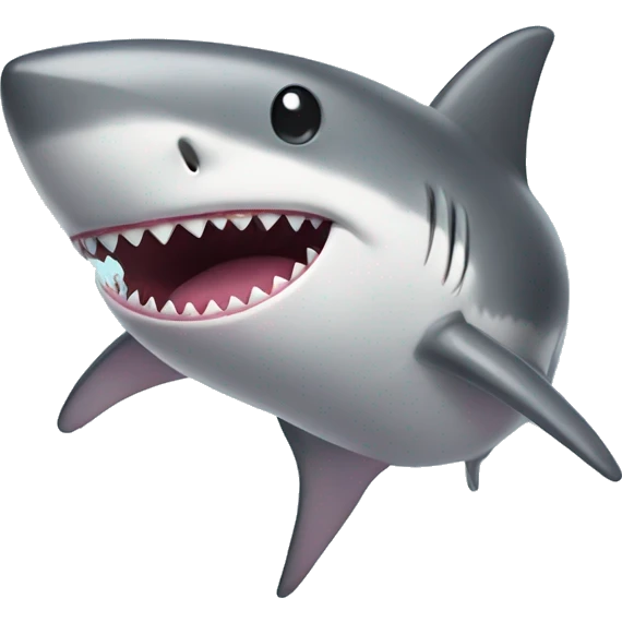 candy shark emoji