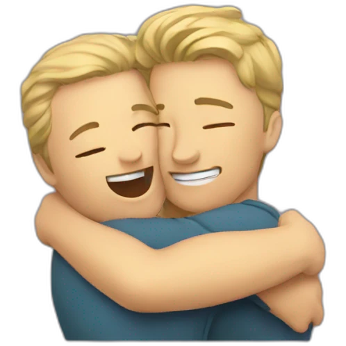hug-cute emoji
