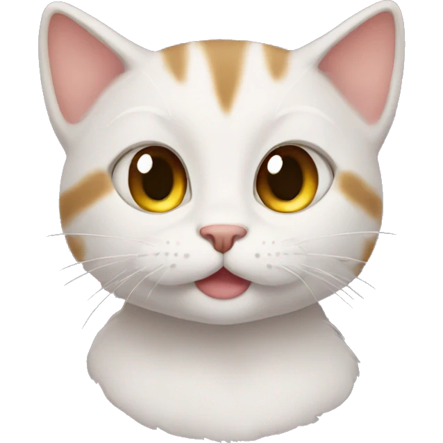 really cute cat emoji