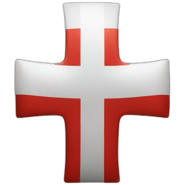 red cross flag emoji