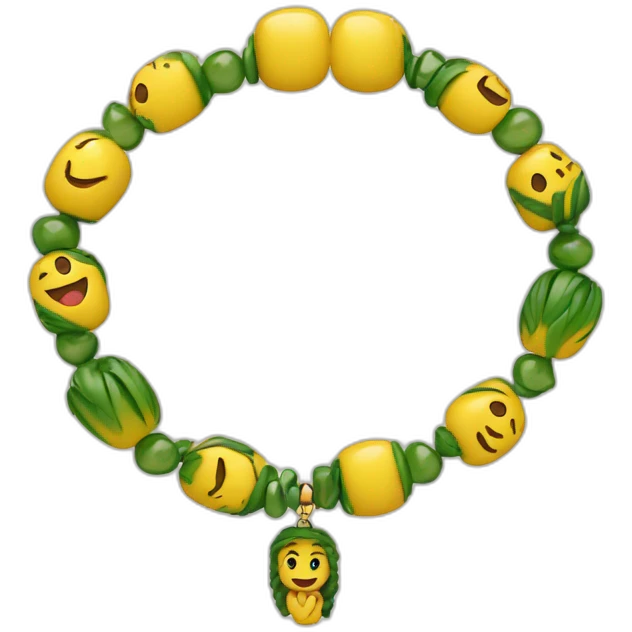 bracelet brésilien emoji