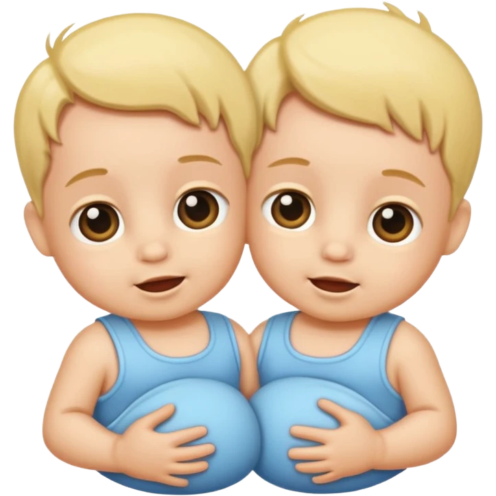 Two baby twins emoji