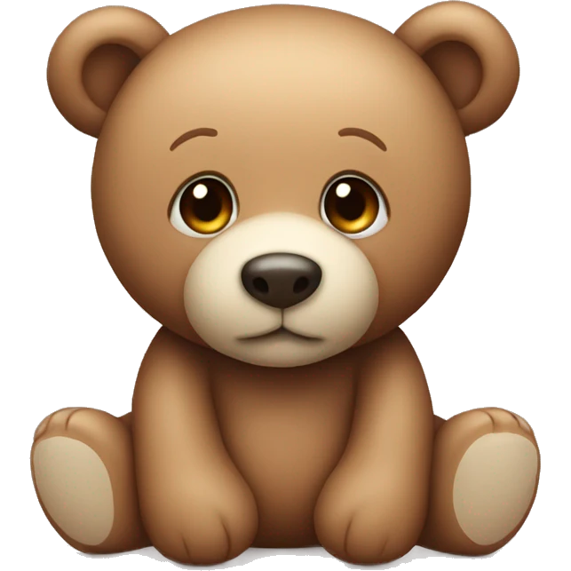 Cute teddy bear emoji