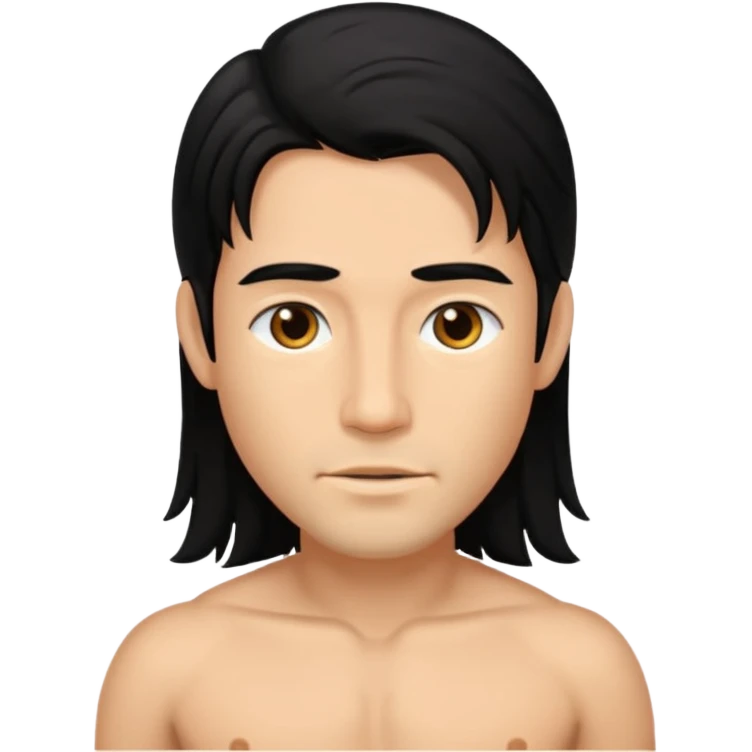 James iha long black hair naked butt emoji