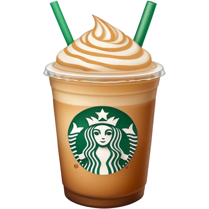 starbucks iced chai latte emoji