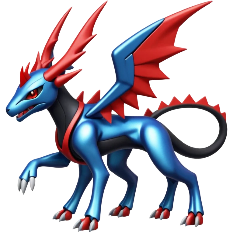 Houndoom-Dialga-Genesect-Pokémon-Fakémon-hybrid-creature emoji