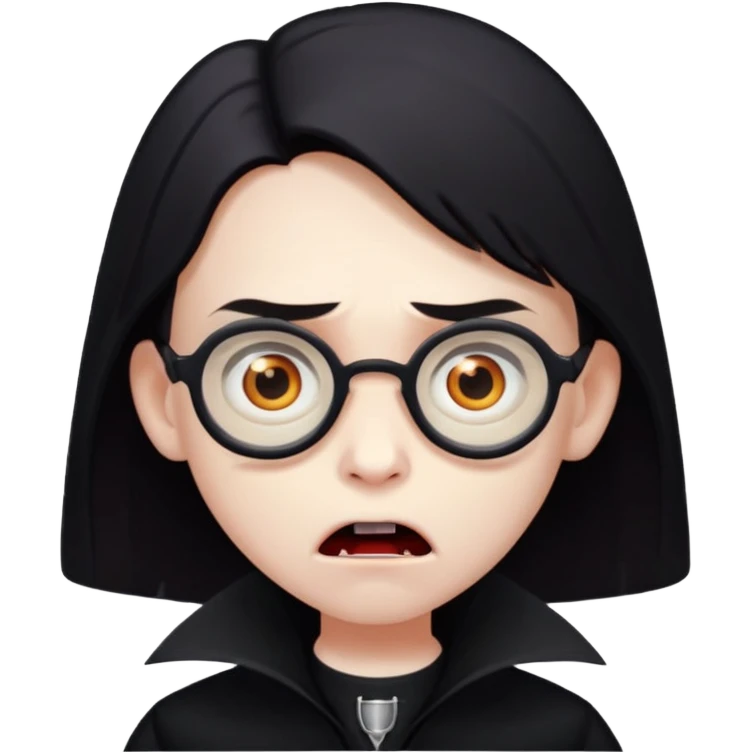 vampire kids with opticals Body looks like terror emoji